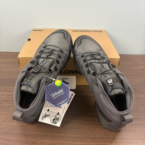 SALOMON SPEED ASSAULT 2 TACTICAL Hiking SHOES WOLF GRAY 416248 Men Sz 10 & 11.5 - Picture 6 of 9